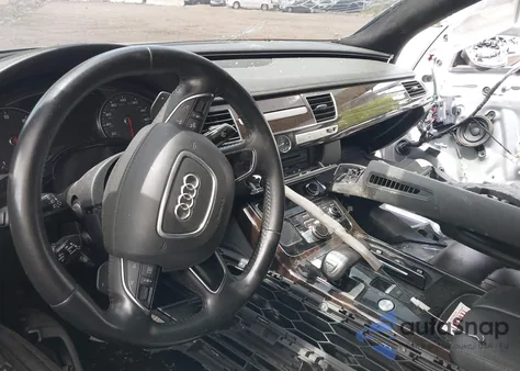 2015 Audi A8 L 4.0T z USA, uszkodzony, nr VIN WAU32AFD2FN038880